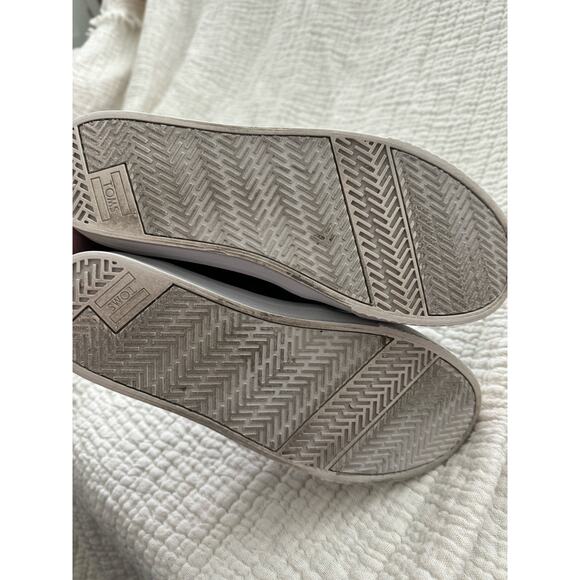 Toms Gray Felt and Suede Loafer Sneaker Size 6.5 - Picture 6 of 6